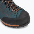 Men's trekking shoes SCARPA Zodiac TRK GTX petrol/rust orange 7