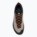 Men's SCARPA Rapid XT approach shoe taupe/rust orange 5