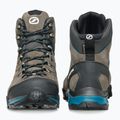 Men's trekking boots SCARPA ZG Trek GTX titanium/lake blue 11