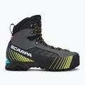 Men's high alpine boots SCARPA Ribelle Lite HD iron gray / lime 2