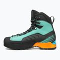 Women's mountaineering boots SCARPA Ribelle Lite HD aqua green/aqua green 3