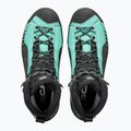 Women's mountaineering boots SCARPA Ribelle Lite HD aqua green/aqua green 6