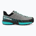 Women's approach shoes SCARPA Mescalito smoke/tropical green 2