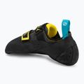 SCARPA Vapor V smoke/yellow climbing shoe 3