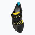 SCARPA Vapor V smoke/yellow climbing shoe 5
