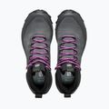 Women's trekking boots SCARPA Ribelle Cross 2 Mid GTX dark gray/purple 5