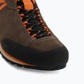 Men's trekking boots SCARPA Crux 2 caribou/rust orange 7