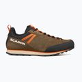 Men's trekking boots SCARPA Crux 2 caribou/rust orange 2