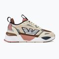 EA7 Emporio Armani Ace Runner rainy day/black iris/emperador/terracotta shoes 2