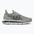 EA7 Emporio Armani Black & White Altura Knit griffin/black shoes 2