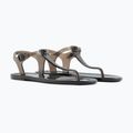 Women's EA7 Emporio Armani Water Sports Jelly Graphic monogram black graphic/black logo sandals