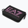 EA7 Emporio Armani Train Zip Around wallet black/cyclamen