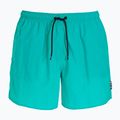 Men's EA7 Emporio Armani Water Reactive Monogram Boxer swim shorts spectra green