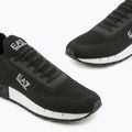 EA7 Emporio Armani Black & White Legacy Knit black/white shoes 13