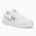 EA7 Emporio Armani Summer Court triple off white/tan shoes