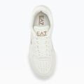 EA7 Emporio Armani Summer Court triple off white/tan shoes 5