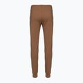 Women's EA7 Emporio Armani Train Logo Series Essential tan trousers 2