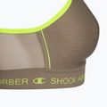 Shock Absorber Ultimate Run Bra Padded grey/lemon 3