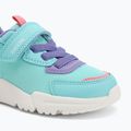 Geox Loftus sea green/lilac children's shoes 7