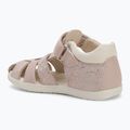 Children's sandals Geox Macchia rose/off white 3