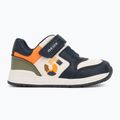 Children's shoes Geox Rishon navy/light orange 2