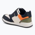 Children's shoes Geox Rishon navy/light orange 3
