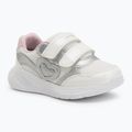 Geox Sprintye white/silver children's shoes