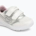 Geox Sprintye white/silver children's shoes 7