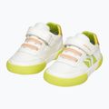 Geox Gisli white/fluo green children's shoes 15