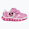 Geox Lightyloo dark pink children's shoes 10