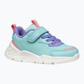 Geox Loftus sea green/lilac children's shoes 8