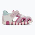 Children's sandals Geox Iupidoo white/fuchsia 2