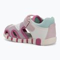 Children's sandals Geox Iupidoo white/fuchsia 3