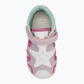 Children's sandals Geox Iupidoo white/fuchsia 5