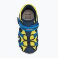 Children's sandals Geox Iupidoo navy/fluo yellow 5