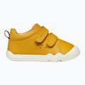 Geox Steppieup ochre yellow/navy children's barefoot shoes 2