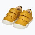 Geox Steppieup ochre yellow/navy children's barefoot shoes 8
