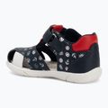 Children's sandals Geox Zapito navy/red 3