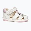 Children's sandals Geox Zapito white/pink