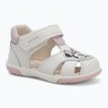 Children's sandals Geox Zapito white/pink