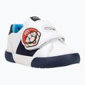 Geox Gisli children's shoes white/navy/orange 8