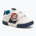 Geox Gisli children's shoes white/navy/orange