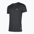Men's T-shirt La Sportiva Climbing on the Moon carbon/yellow