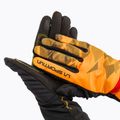 La Sportiva Session Tech yellow/black men's trekking gloves 4