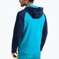 Men's La Sportiva Telendos climbing sweatshirt tropical blue/deep sea 2