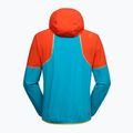 La Sportiva men's hybrid jacket Koro cherry tomato/tropic blue 2