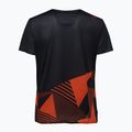 Men's La Sportiva Comp climbing shirt black/cherry tomato 2