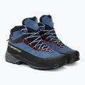 La Sportiva TX4 Evo Mid GTX moonlight/cherry tomato women's climbing shoe 4