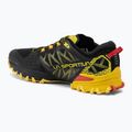 La Sportiva Bushido III men's running shoe black/yellow 3