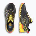 La Sportiva Bushido III men's running shoe black/yellow 9
